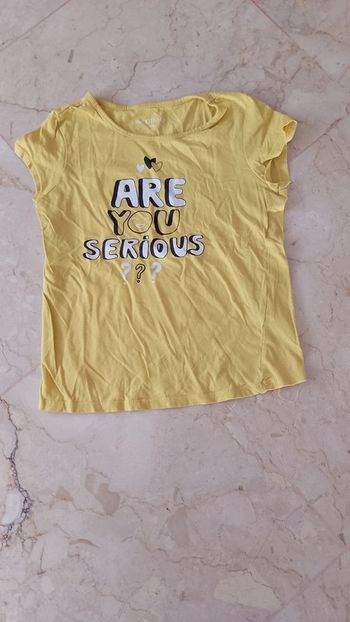 #manu_7896fille8ans t shirt manches courtes