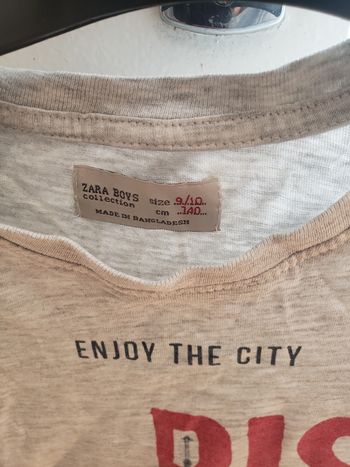 Tee shirt zara boys  9/10 ans