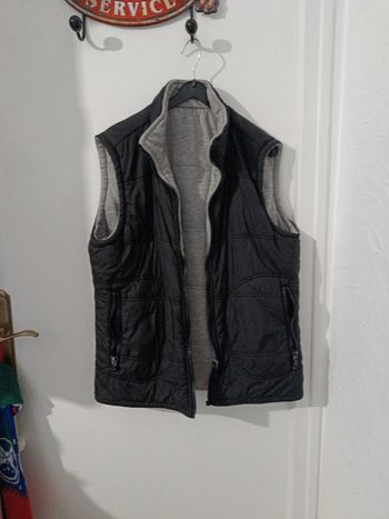 Doudoune sans manches réversible s