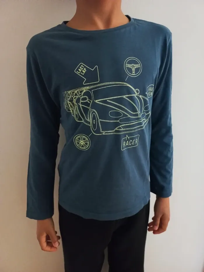 Lot de 2 t-shirts 8ans - photo numéro 5