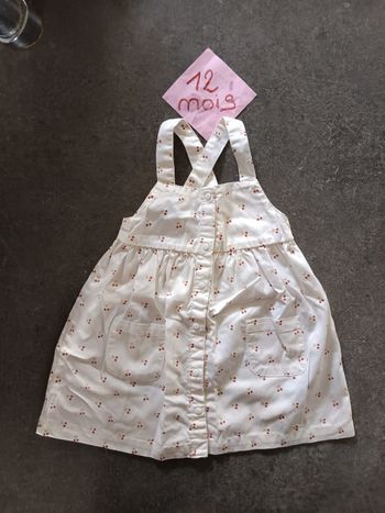 Robe cerises 12 mois 