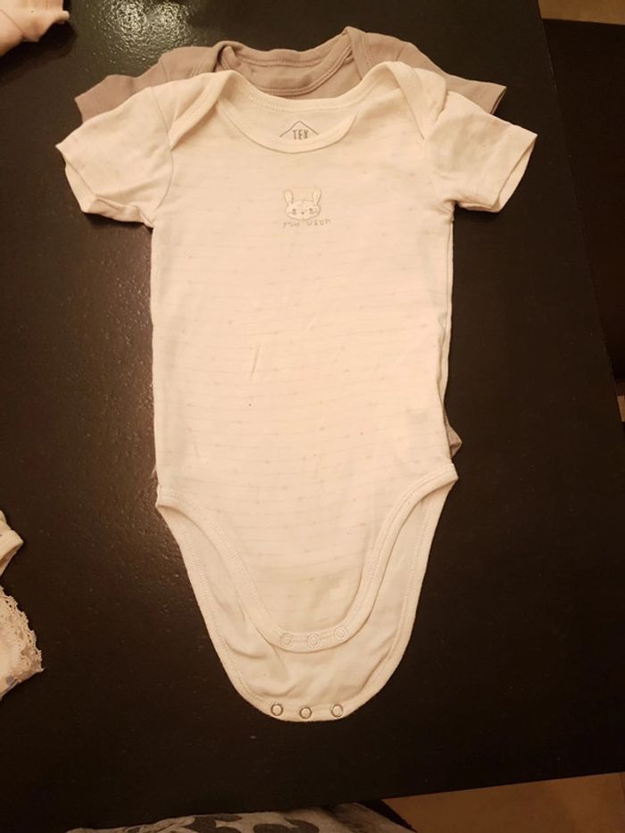 Lot de 4 bodys fille - photo numéro 4