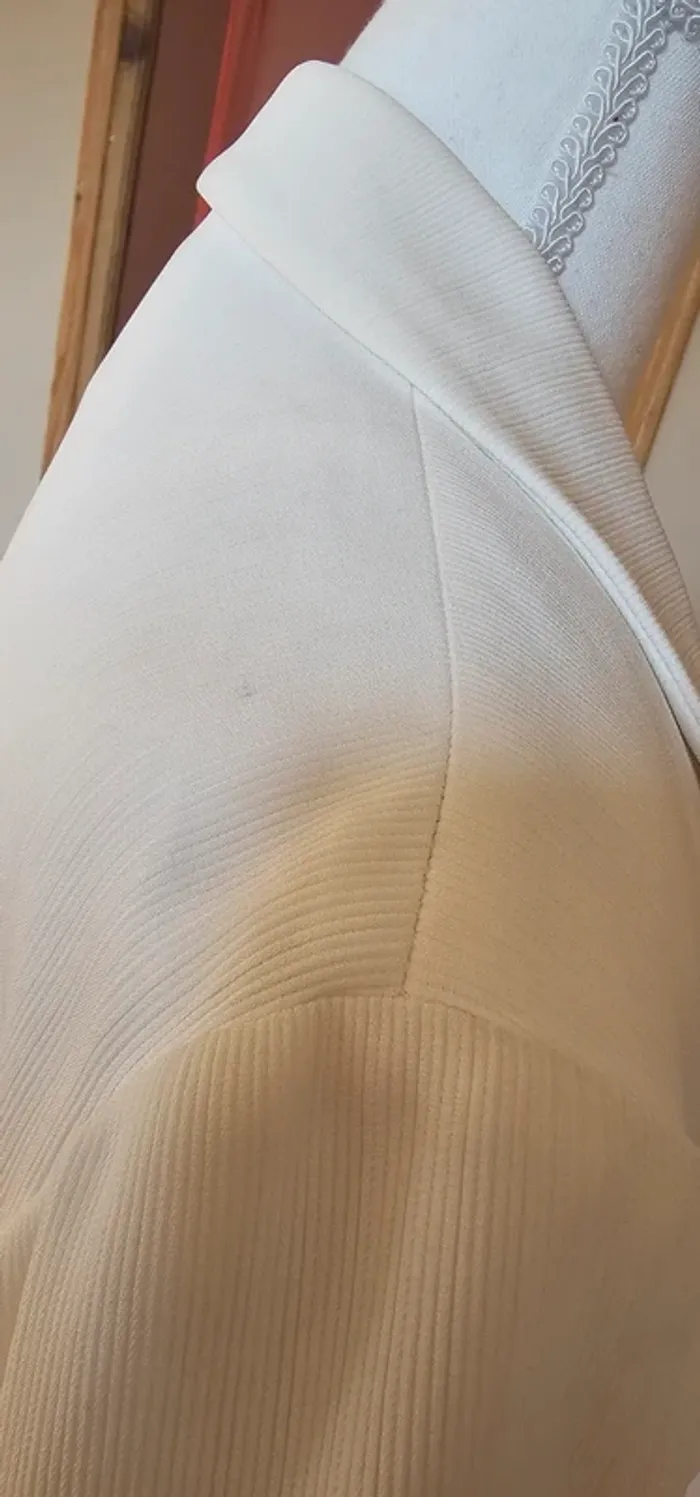 Blazer vintage Faust blanc made in France 🇲🇫 - photo numéro 5
