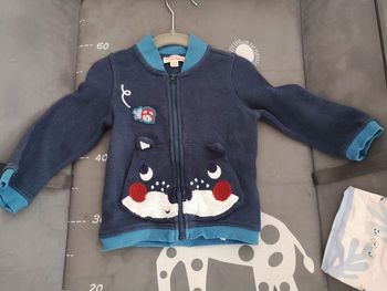 Veste DPAM bleue 18 mois