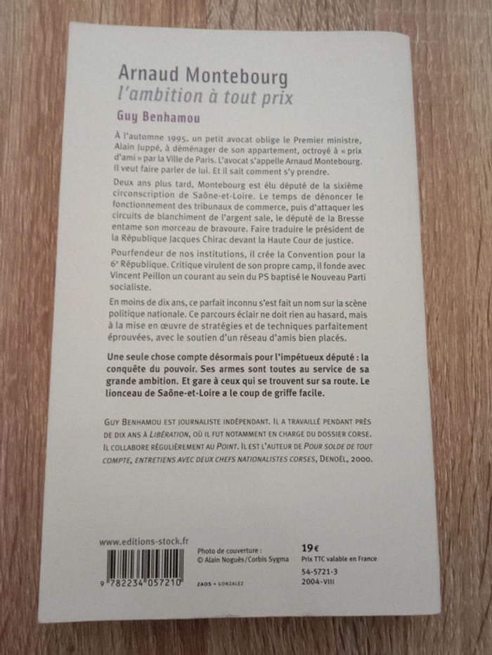 Arnaud Montebourg - L'ambition à tout prix - photo numéro 2