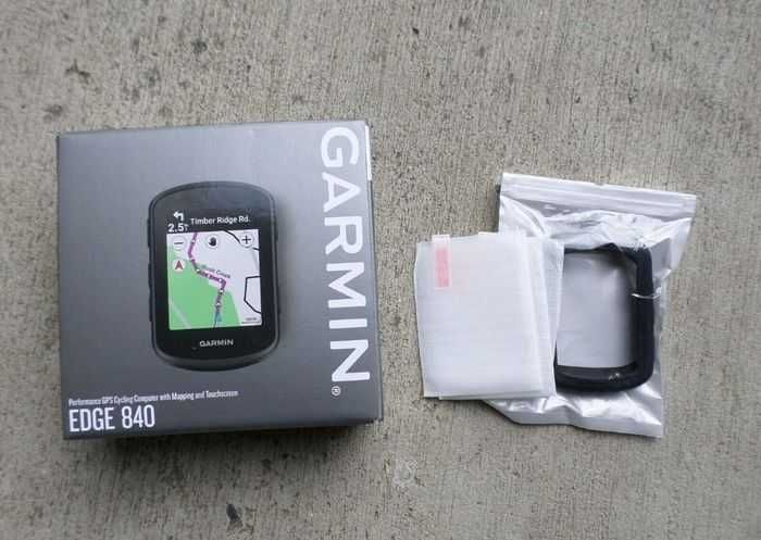 Ordinateur vélo Garmin Edge 840 vitesse, cadence, fréquence cardiaque - NEUF