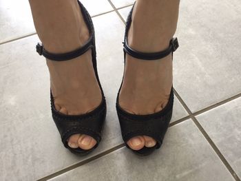 Sandales à talons André noir