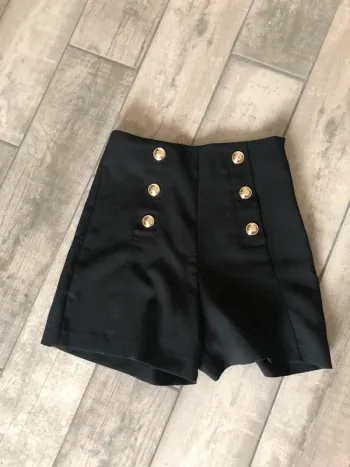 Short tailleur  Zara noir TBE taille XS