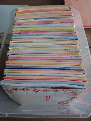 Lot feuilles diddl