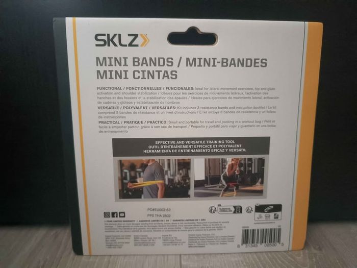 [NEUF] Lot de 3 mini bandes de résistance SKLZ - photo numéro 2