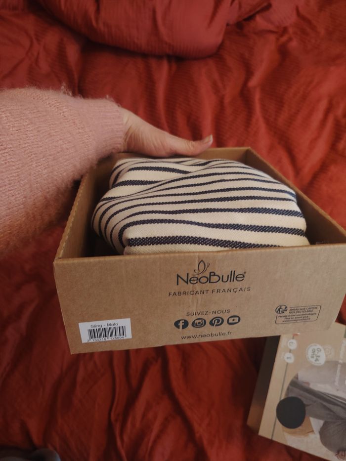 Écharpe de portage sling modèle Malo Neobulle - photo numéro 10