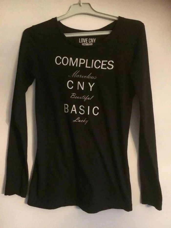 T-shirt noir Complices