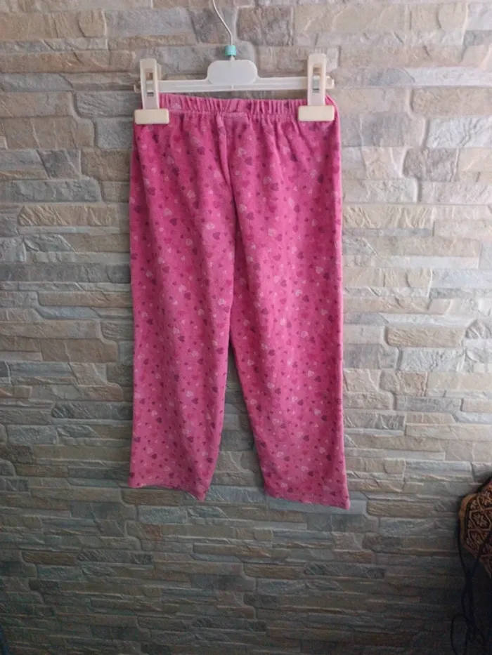 Pantalon de pyjama cœurs TEX 4A - photo numéro 2
