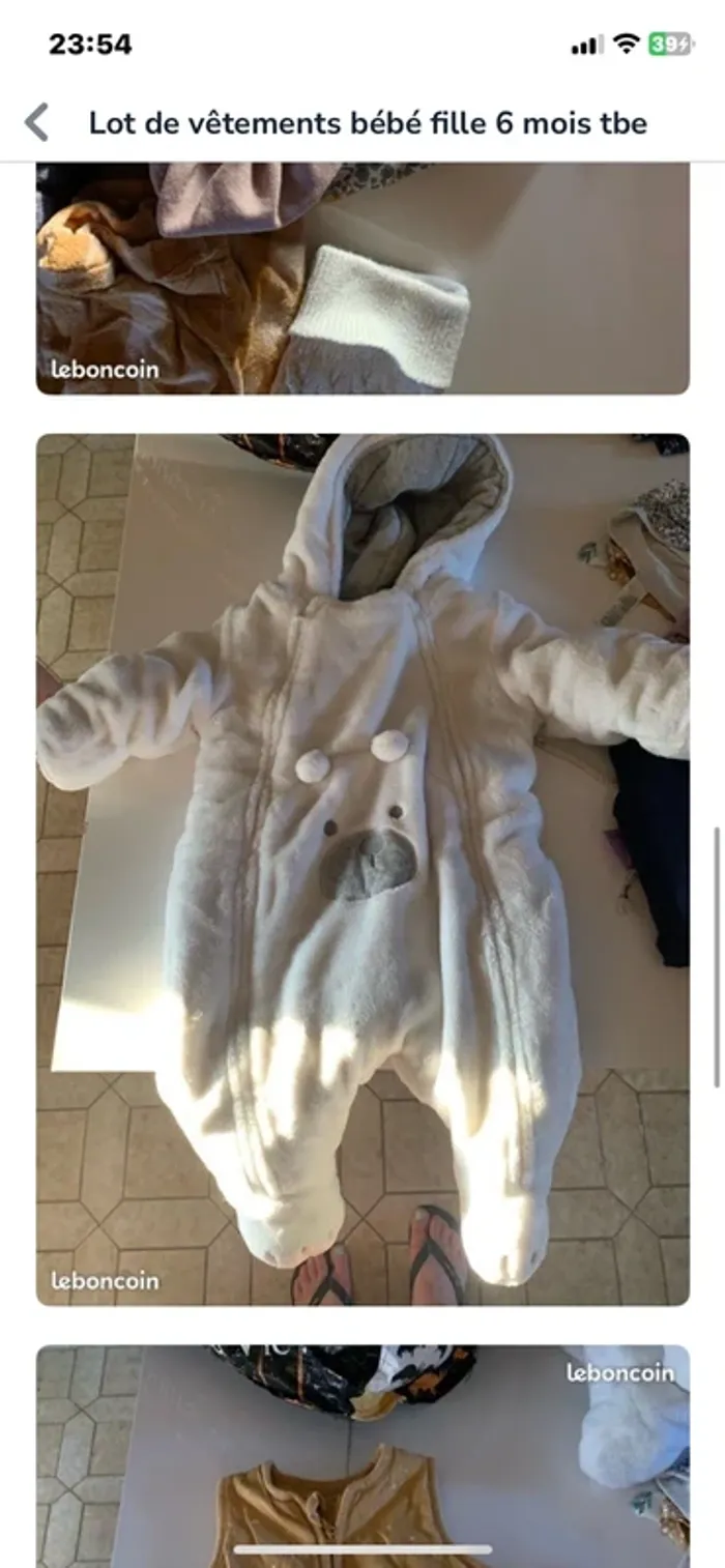 Lot de vêtements 6 fois fille hiver - photo numéro 2