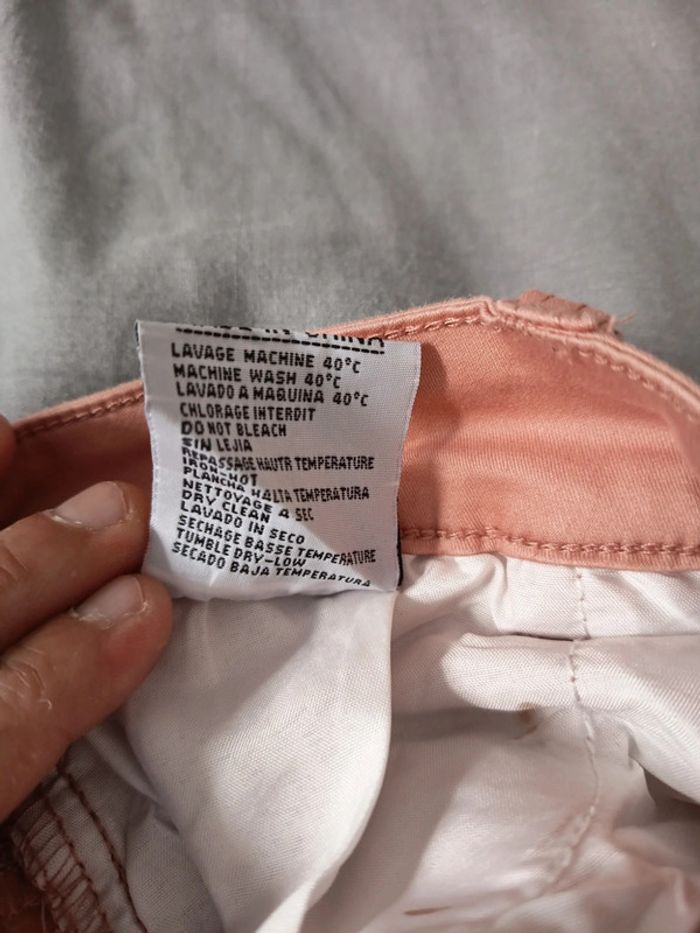 Pantalon femme saumon - photo numéro 6