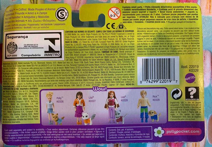 Polly pocket - Polly K0326 "bleu foncé" - Yorkshire - photo numéro 2