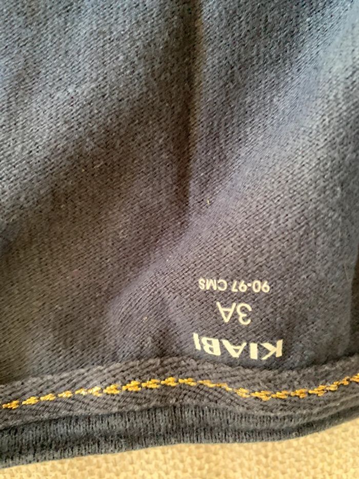 Gilet bleu marine 3 ans - photo numéro 3