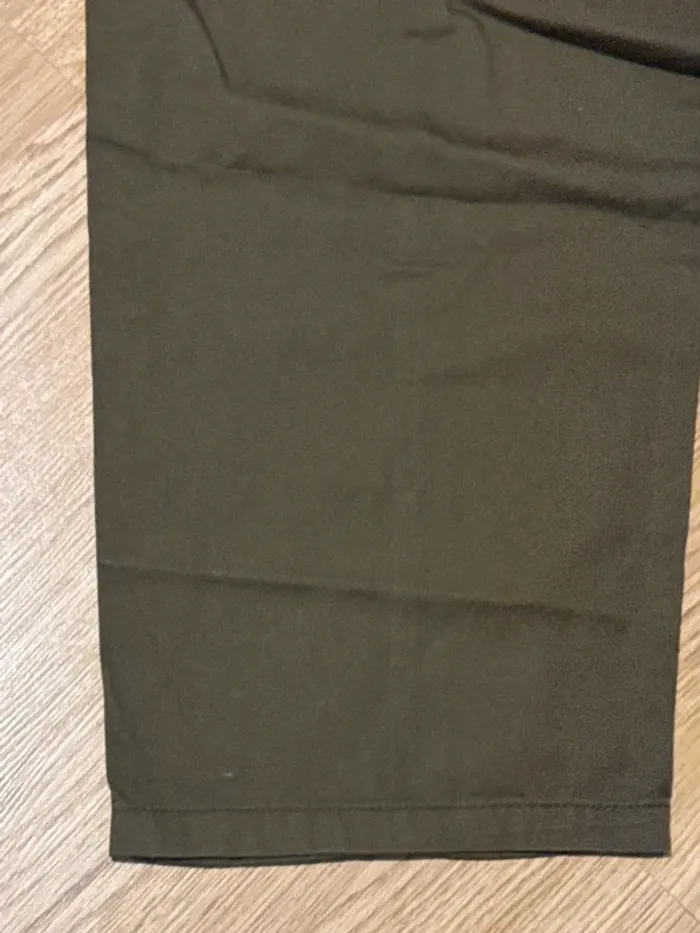 Pantalon taille 58 kaki très souple cordon à la taille - photo numéro 15