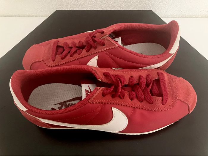 Nike Cortez Txt Alizarin Red / White - photo numéro 5