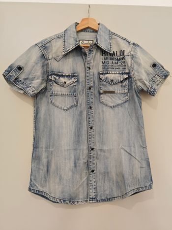 Chemise en jean Rivaldi homme M – neuve sans étiquette