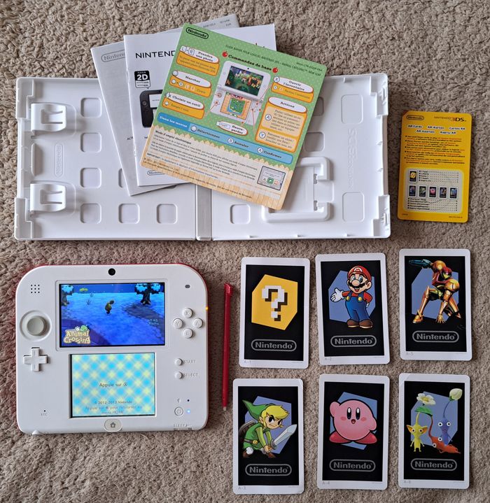 🎮 Console Nintendo 2DS pack Animal Crossing New Leaf complet - photo numéro 2
