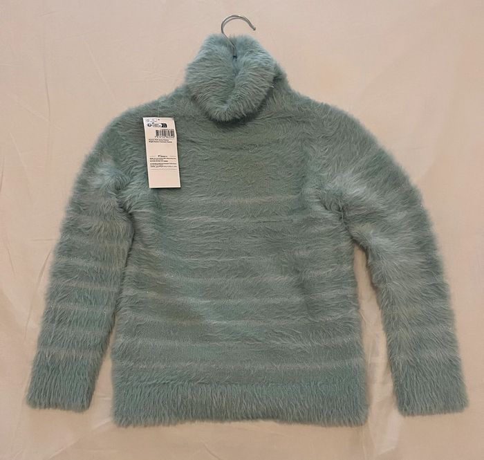 Pull col roulé,fille .6 ans - photo numéro 2