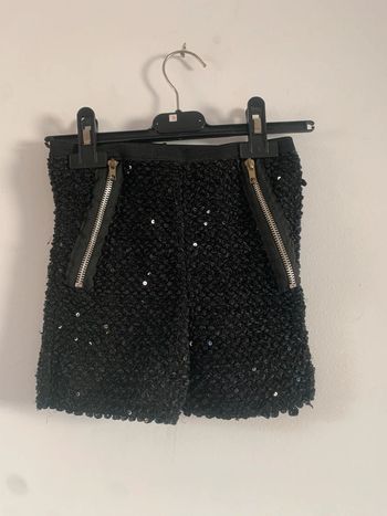 Mini Short femme à paillettes