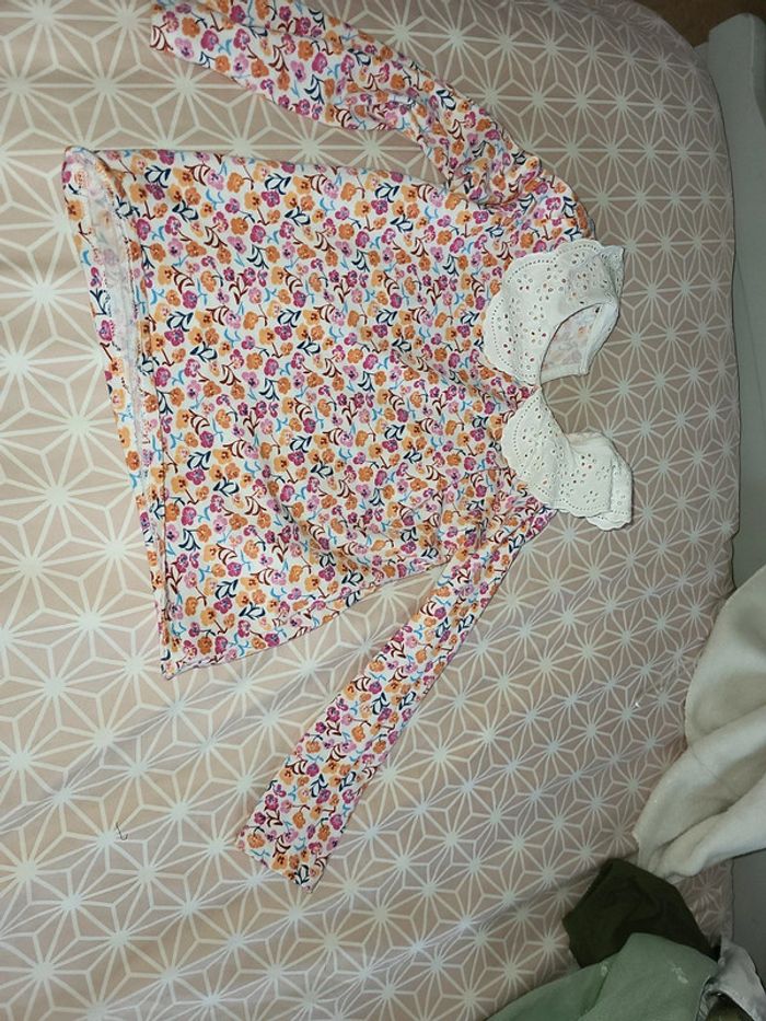 Haut col Claudine tex 4 ans