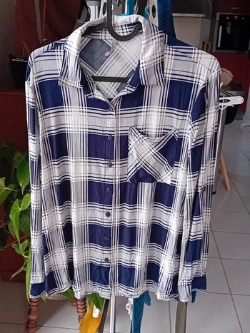 Chemisier à carreaux ML Taille S