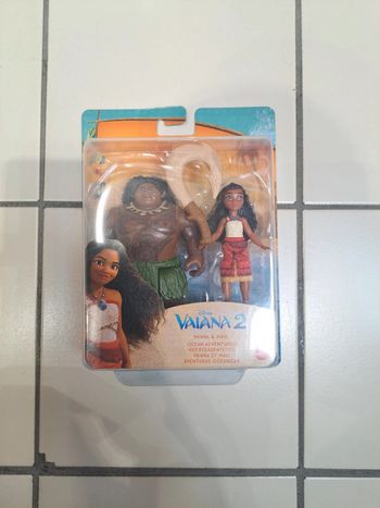 Pack Disney Vaiana 2 & Maui – Figurines Mattel neuves (3+)