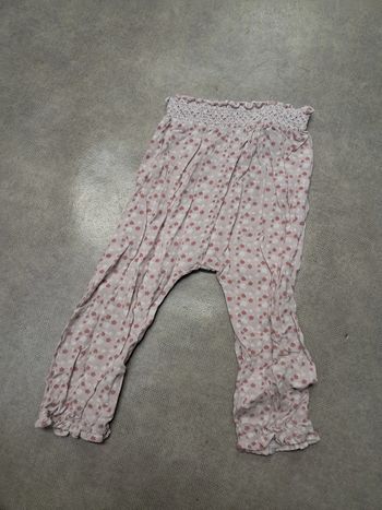 pantalon fluide été fille 2 ans 24 mois