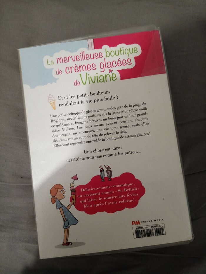 Livre (168) 📚 La merveilleuse boutique de crèmes glacées de Viviane - photo numéro 2