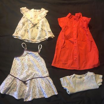 Lot été bébé fille