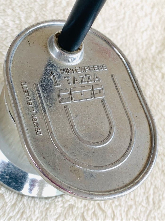 Ancien Petit percolateur, cafetière mini express 1 tasse - photo numéro 3