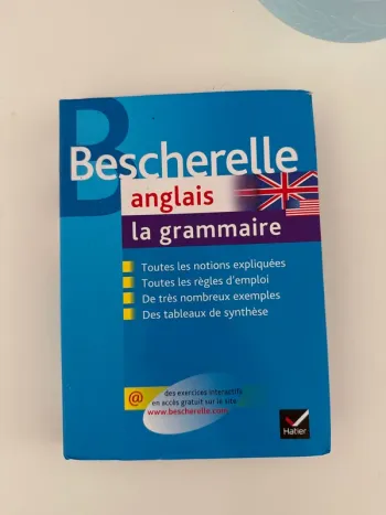 Livre Bescherelle anglais la grammaire