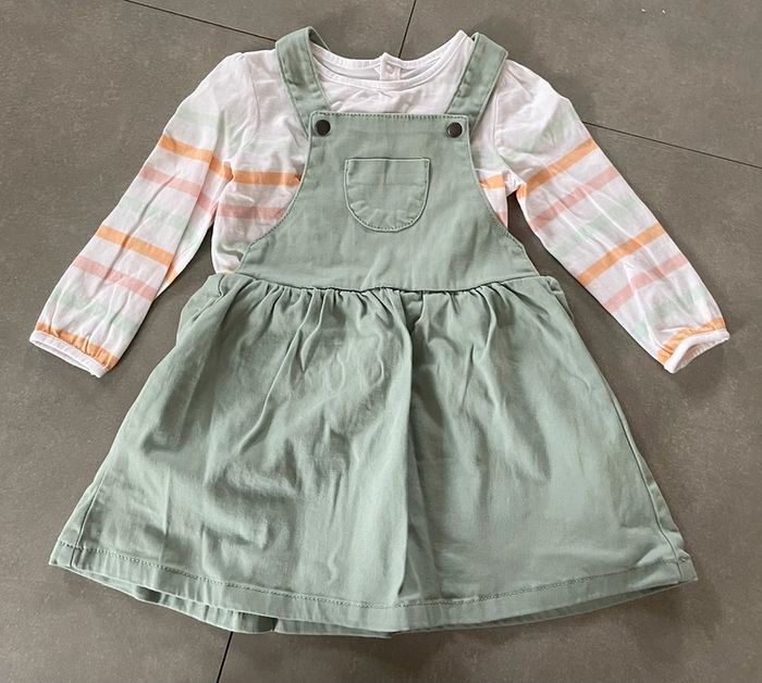 Salopette + tee-shirt ML BBF - 24mois