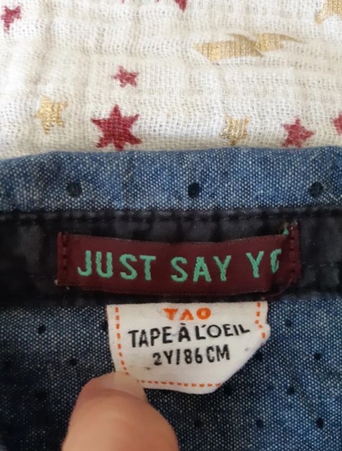 Lot 3 chemises ML 24 mois 2 ans 86cm - photo numéro 8