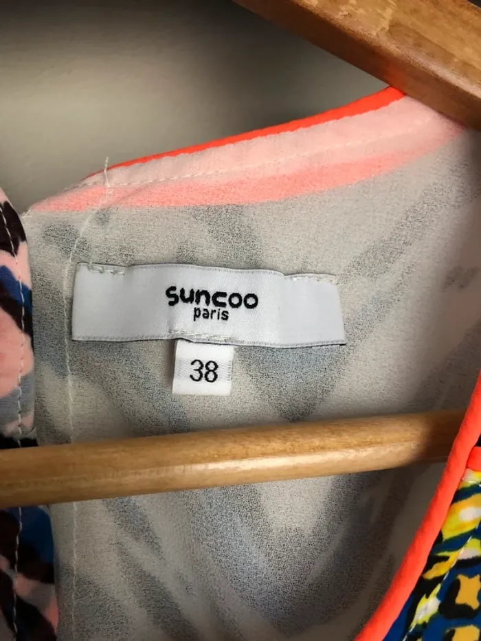 Robe soie et polyester dos ouvert - Suncoo 38 - photo numéro 9