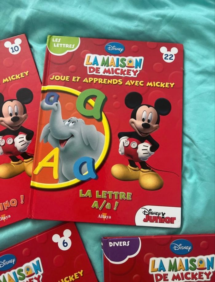 Lot de 6 livres Mickey éducatifs - photo numéro 4