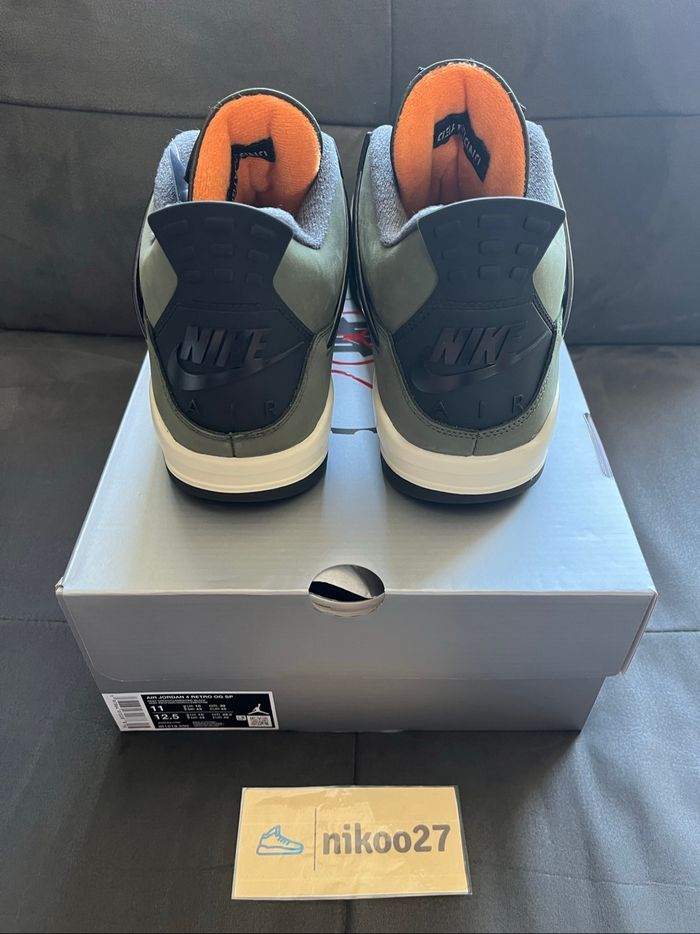 Air Jordan 4 X Undefeated Deep Green 45 - photo numéro 6