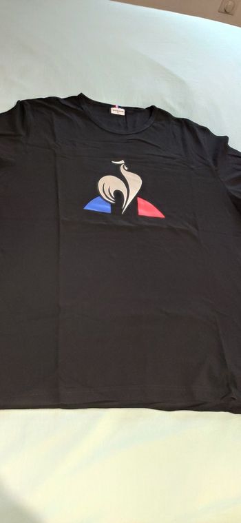 T-shirt homme 3XL neuf, coq sportif