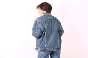 "Beau blouson vintage 80-90's en coton brut (#240427)