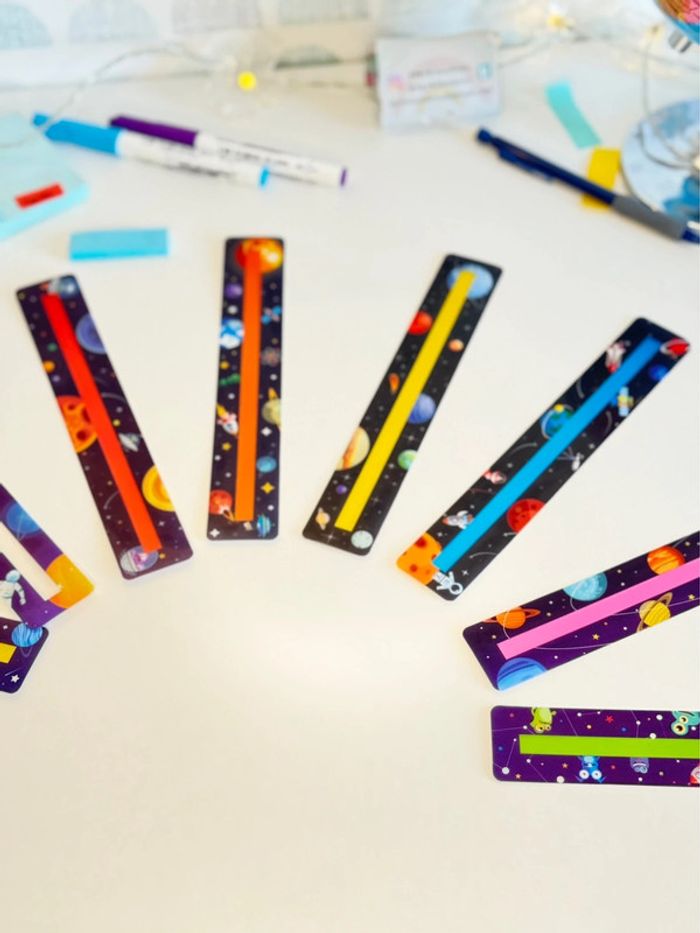 lot de 8 bandelettes de lecture - Motifs Garçon - photo numéro 6