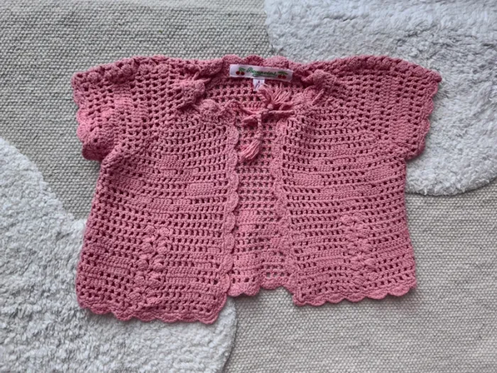 🧶 Boléro en maille Bonpoint – Taille 1 an 👶