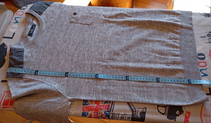 Pull Gris Jules Taille M - photo numéro 6