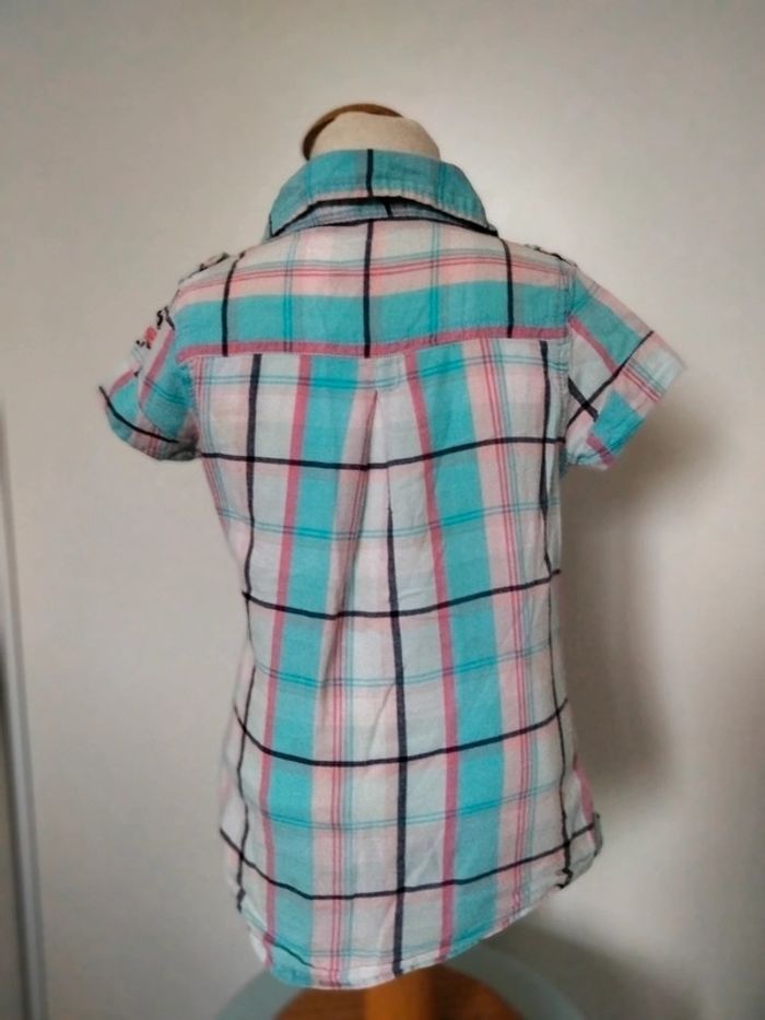 Chemisette carreaux - TAO - 5 ans - photo numéro 3