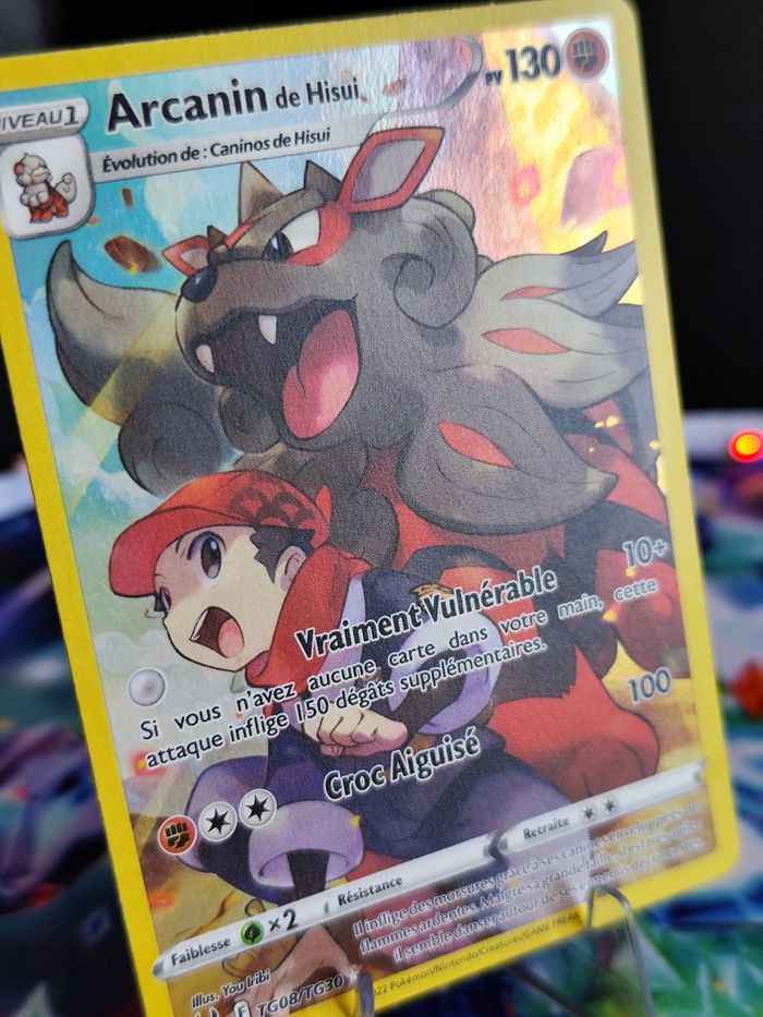 Carte pokémon neuve 🇨🇵 Arcanin TG08/TG30 Origine perdue - photo numéro 3