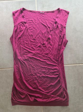 Débardeur fuchsia taille S ou M