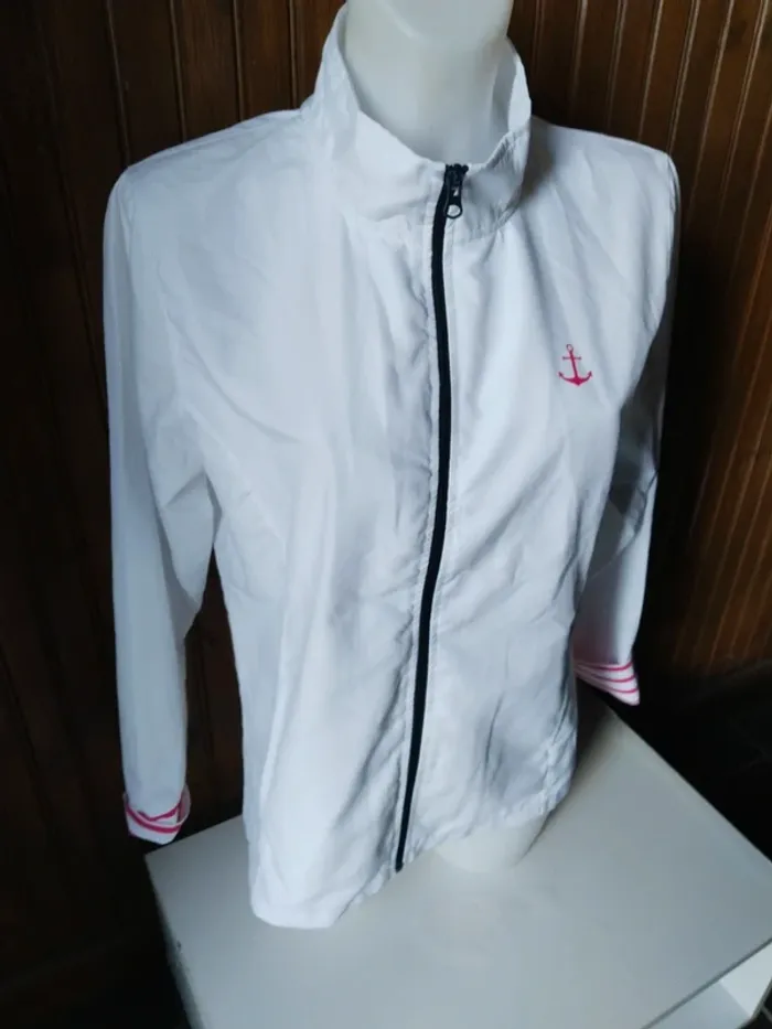 Jolie veste femme mi saison marque Grand voile taille 40 - photo numéro 3