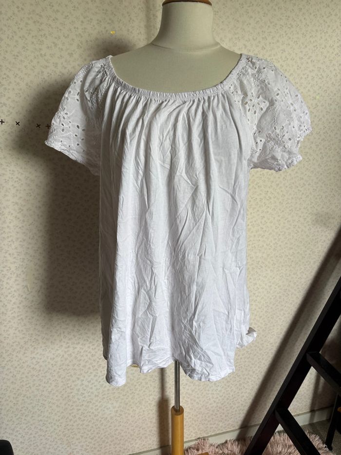 Blouse manche courte taille unique made in italy